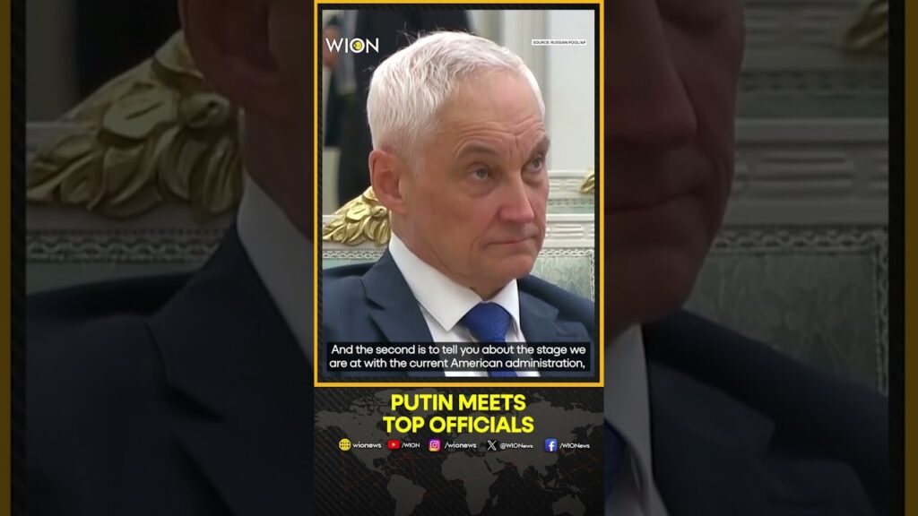 Trump-Putin Summit: Putin Meets Top Officials Ahead of Alaska Summit With Trump | WION Shorts