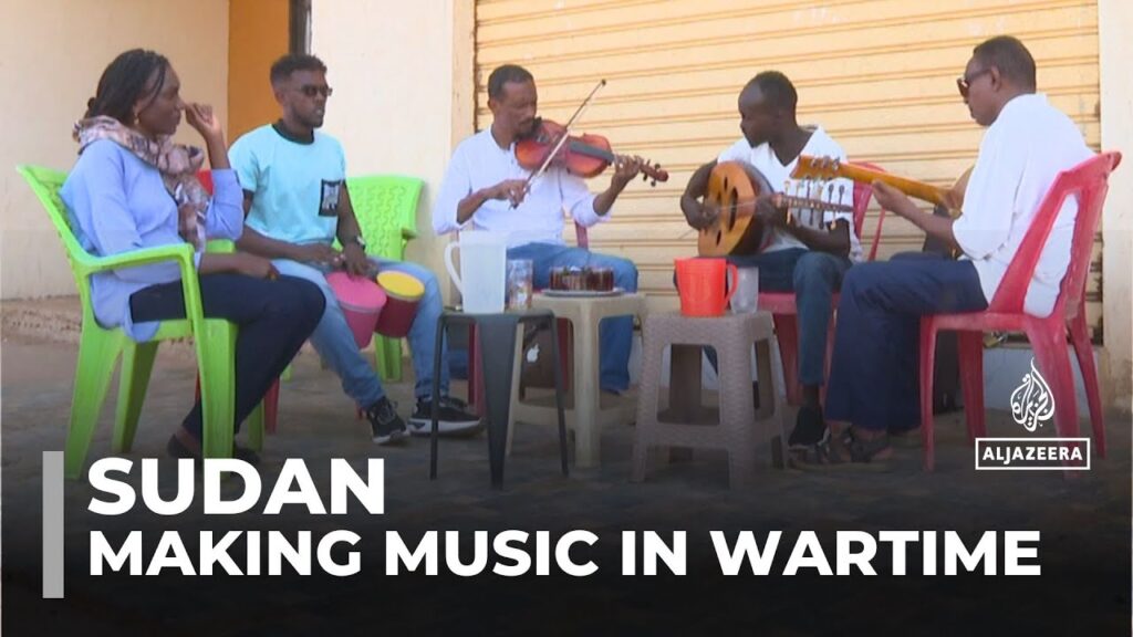 Making music in war-torn Sudan: Artists look for support to continue their art