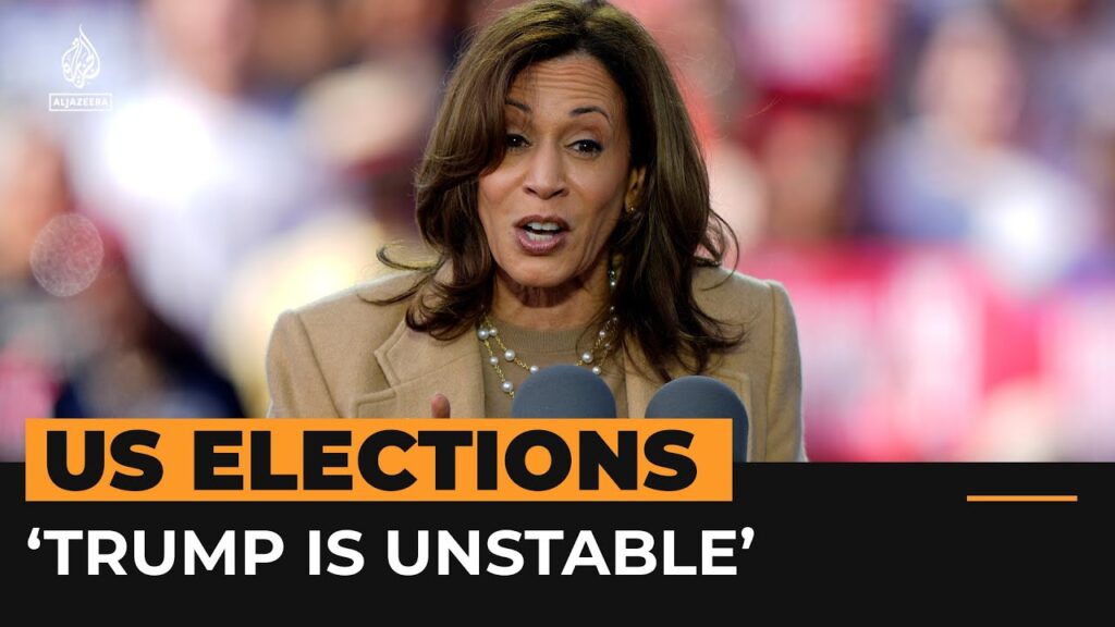 Kamala Harris comes out swinging against Trump at Georgia rally | AJ #shorts