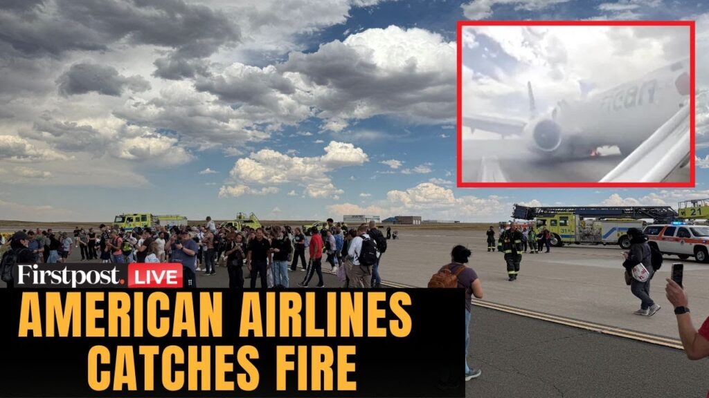 LIVE: American Airlines Flight Catches Fire at Denver Airport, Passengers Evacuated