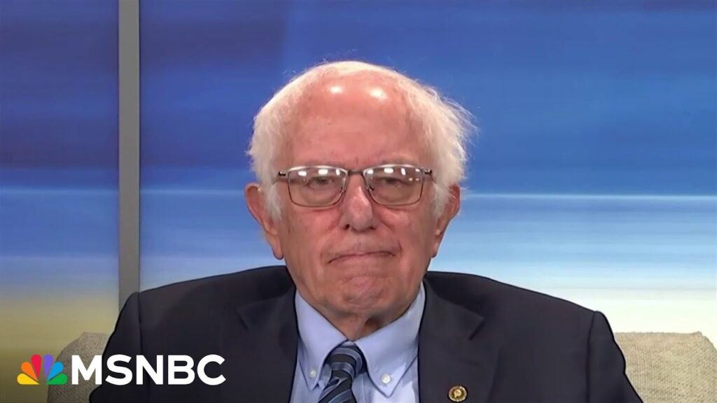 Bernie Sanders: Trump ‘in bed’ with Netanyahu, GOP ‘far worse’ for Gaza