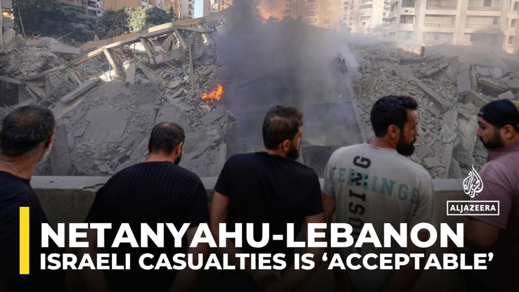 Israeli military casualty numbers in Lebanon ‘acceptable’ for Netanyahu: Analyst