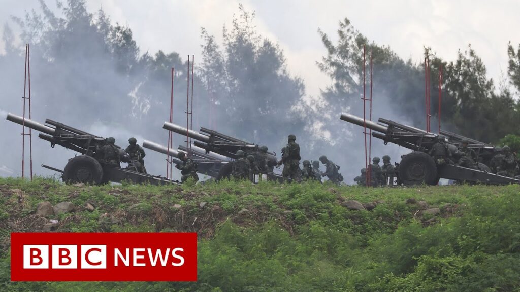 Taiwanese military drill simulates response to China attack – BBC News