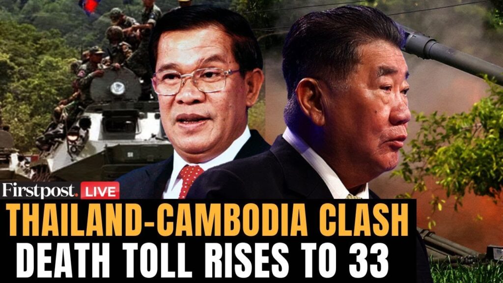Thailand-Cambodia Clashes LIVE: Over 30 Dead, Millions Evacuated Amid Thai-Cambodia Ceasefire Calls