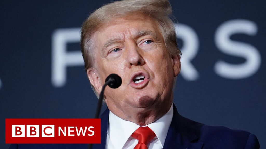 Donald Trump says FBI agents ‘raided’ his Florida home – BBC News