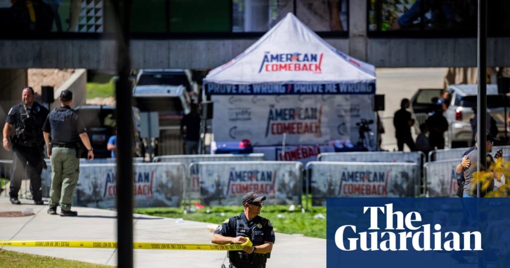 ‘What have we become?’: shock across US political parties after Charlie Kirk shooting | Charlie Kirk shooting