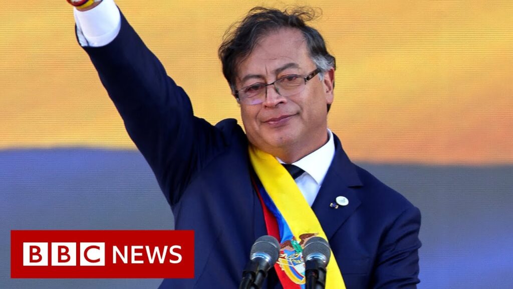 Colombia’s new president Gustavo Petro sworn into office – BBC News