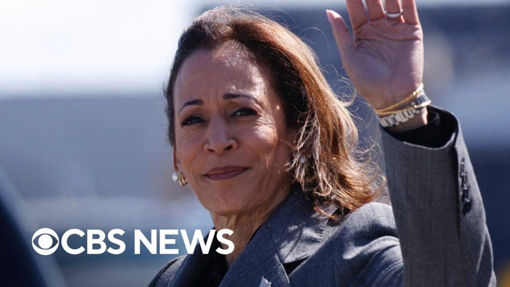 Harris makes headway on economy among voters in new CBS polling