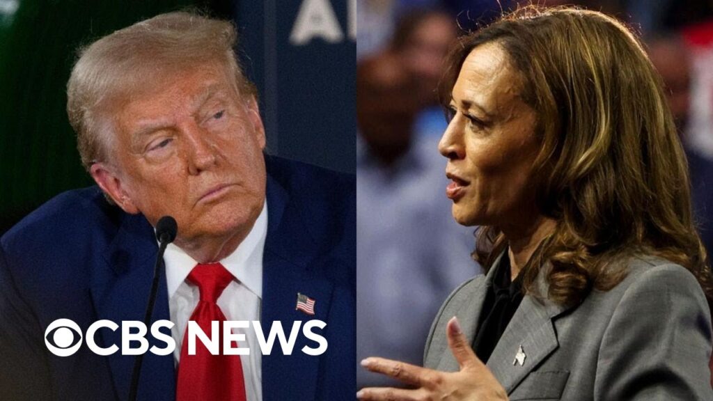 Trump, Harris race tight in the 7 battleground states: CBS News poll