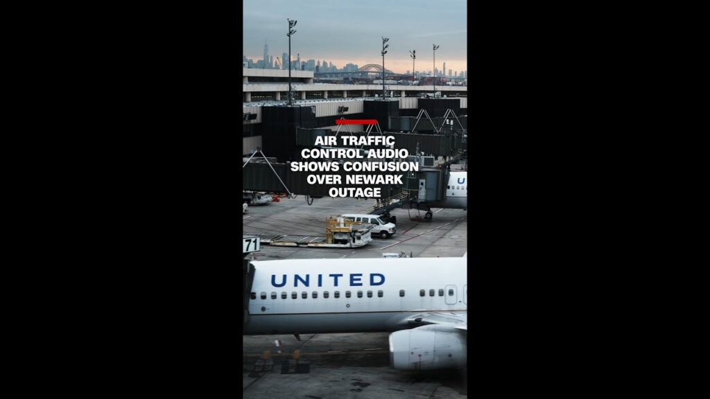 Air traffic control audio shows confusion over Newark outage