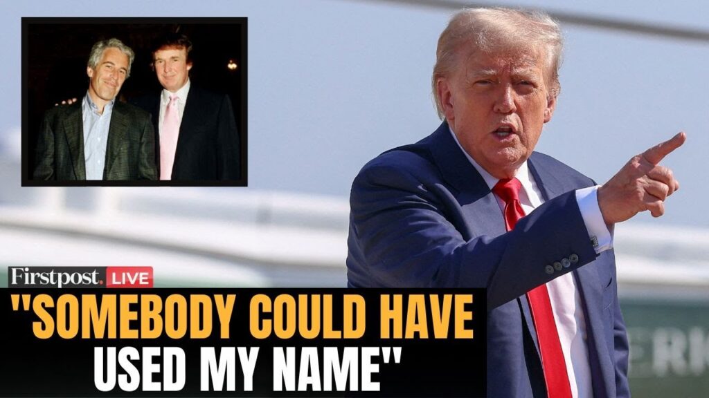 Epstein Files LIVE: US President Trump Denies Writing Birthday Note to Child Sex Offender Epstein