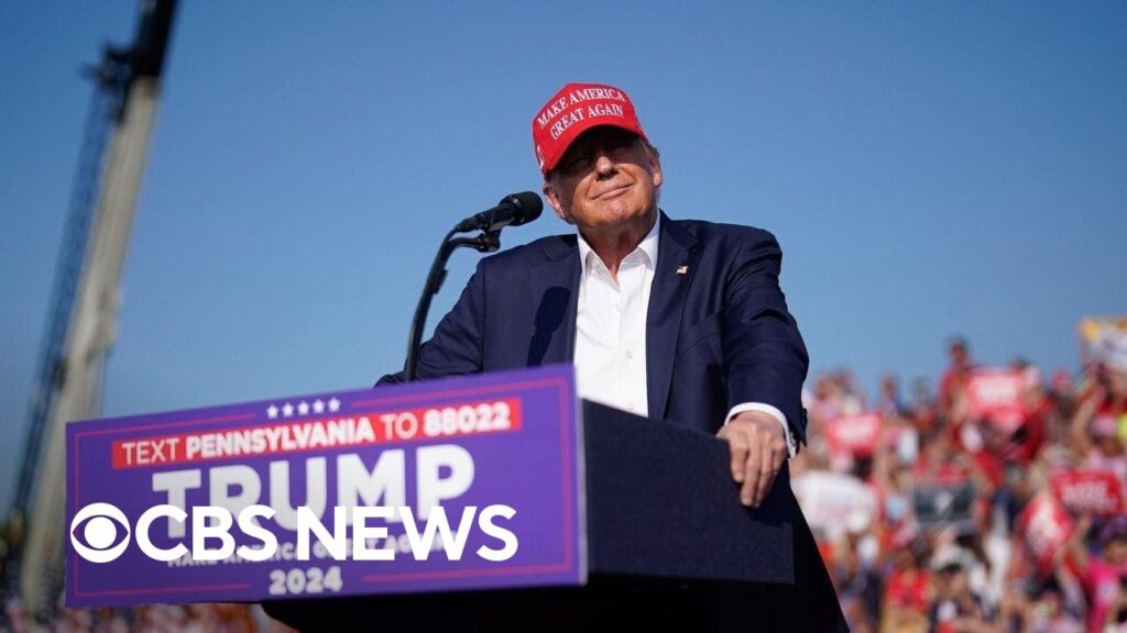 Trump to rally at site of 1st assassination attempt in Pennsylvania