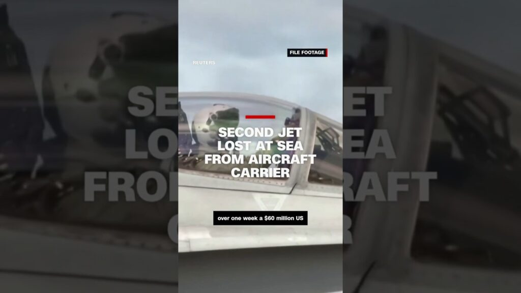 Second jet lost at sea from aircraft carrier