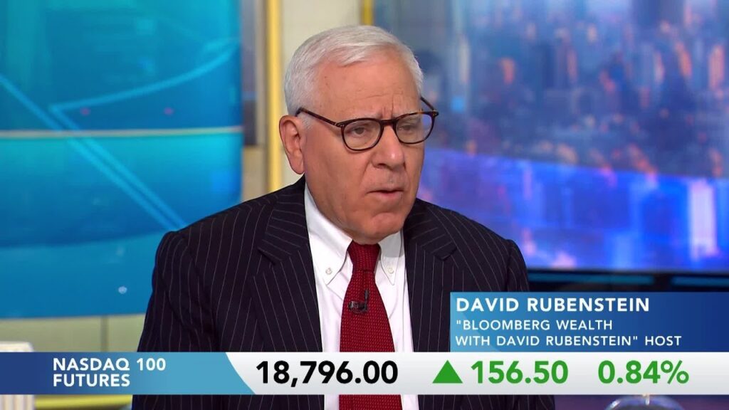 Carlyle’s Rubenstein Doesn’t Expect a US Recession