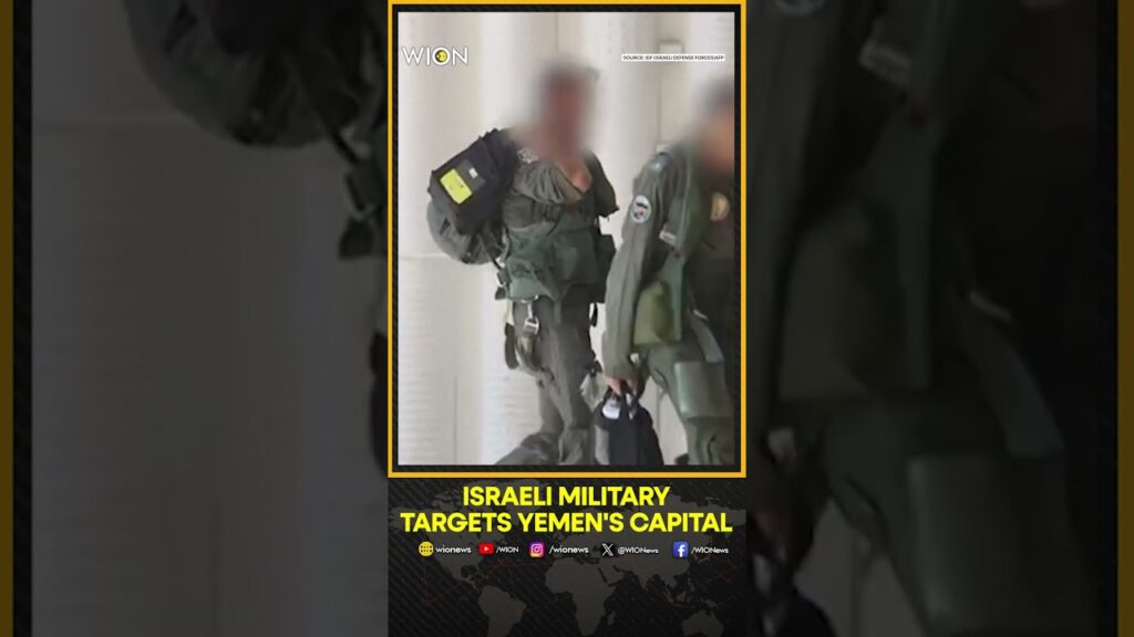 Israel Strikes Yemen: Israeli Fighter Jets Ahead Of Strike On Yemen’s Capital Sanaa | WION Shorts