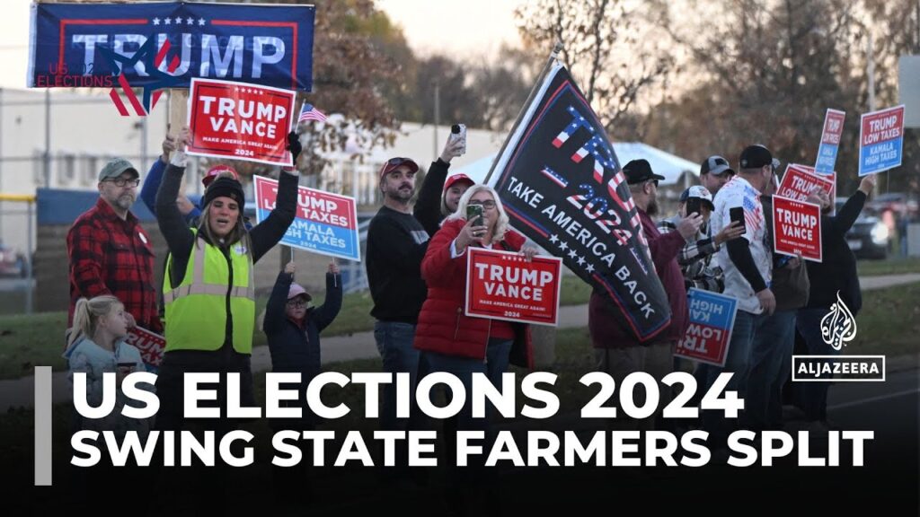 Swing state farmers split: Wisconsin dairy producers divided on vote
