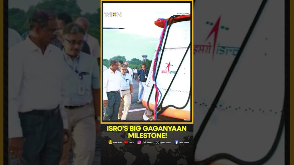 ISRO’s Big Gaganyaan Milestone!  | WION