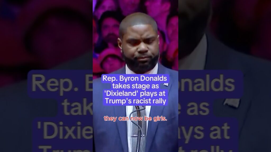 Donalds takes stage as ‘Dixieland’ plays
