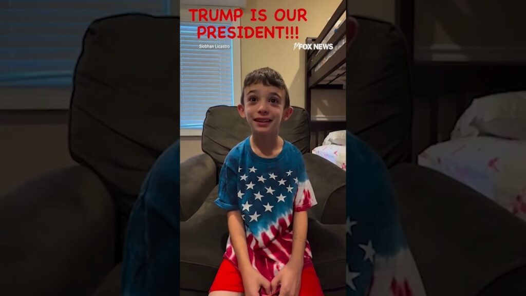 8-year-old boy with rare brain disorder who met Trump finds out he won the election