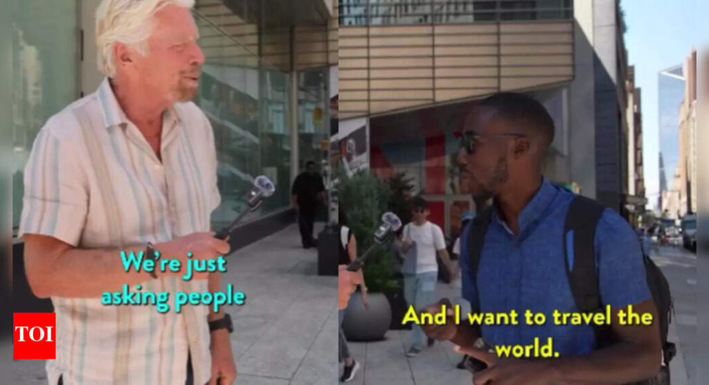 “I’m not doing too well..” British billionaire Richard Branson with Rs 25,000 crore net worth faces unexpected street rejection in New York City | Watch | World News