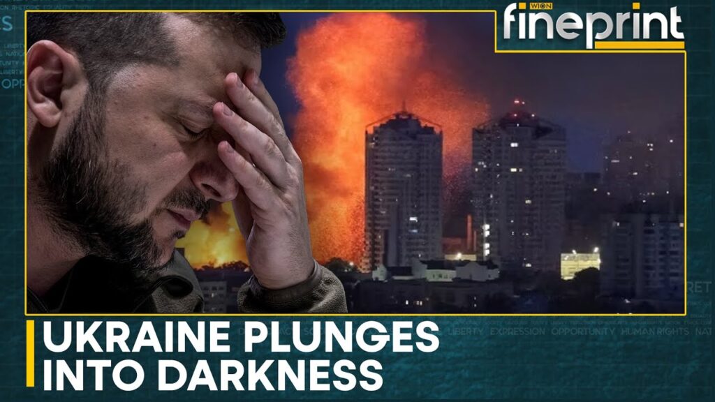 Russia-Ukraine War: Russian Drone Barrage Cuts Power for Thousands in Ukraine | WION Fineprint