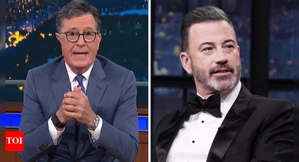 ‘What an autocrat’: Colbert slams Trump after Jimmy Kimmel show suspension, calls it ‘blatant censorship’