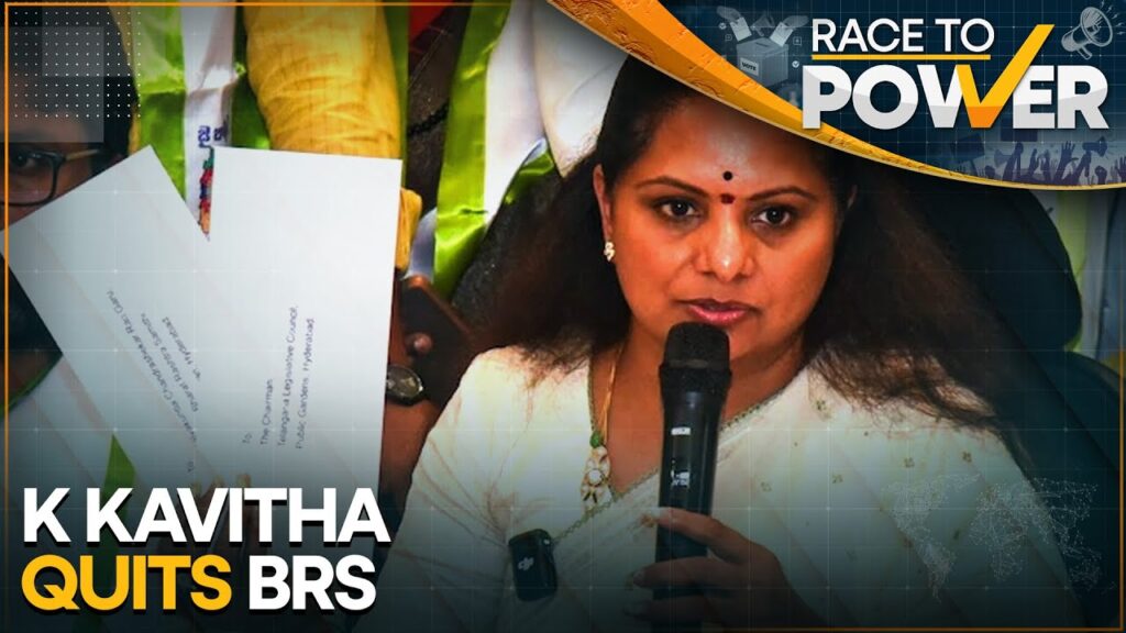 India: BRS Leader K Kavitha Quits BRS After Accusations of Anti-Party Activities | Race To Power