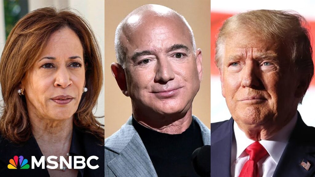 ‘It will be worth it’: Jeff Bezos defends Washington Post decision to end presidential endorsements