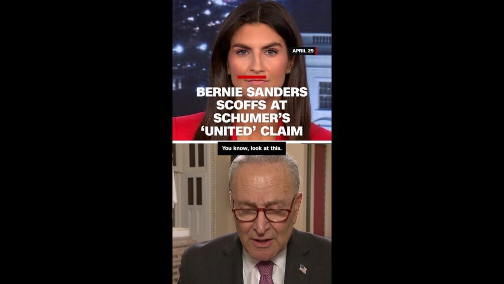 Bernie Sanders scoffs at Schumer’s ‘united’ claim