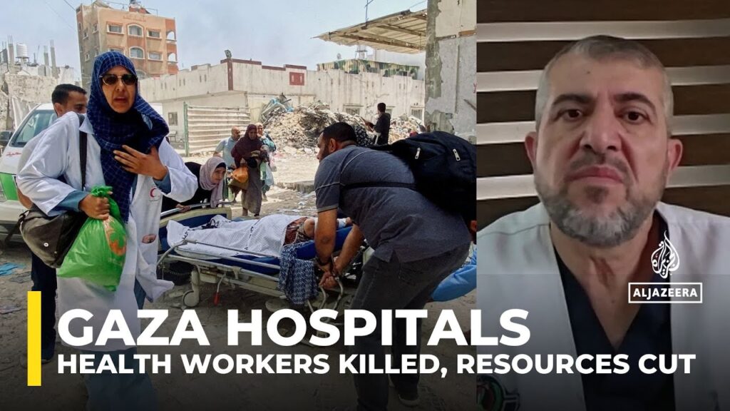 Hospitals under siege in Gaza as health workers killed and resources cut off: Gaza health director