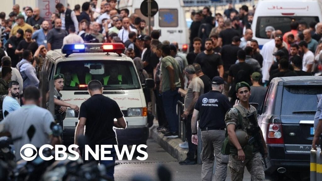 Simultaneous pager explosions kill Hezbollah members, others, injuring thousands