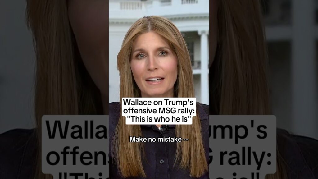 Wallace on Trump’s offensive MSG rally: “This is who he is”