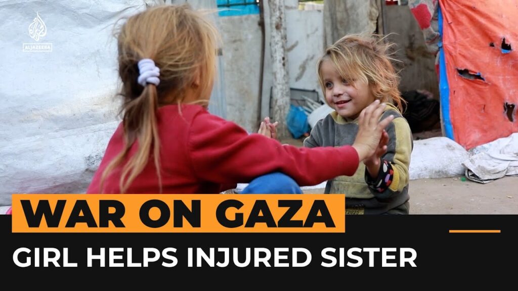 Al Jazeera locates young girl in Gaza seen carrying injured sister | Al Jazeera Newsfeed