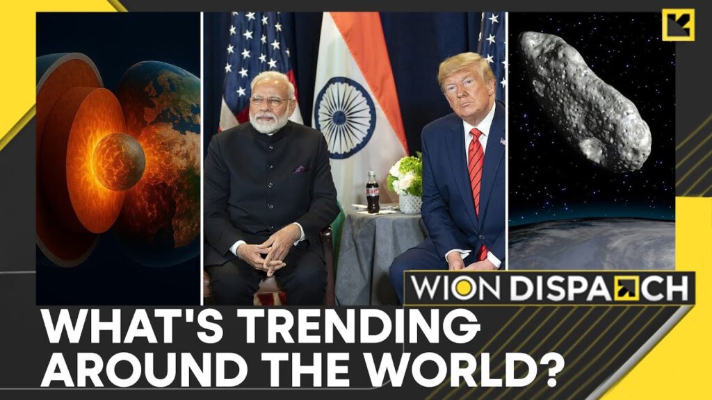 Asteroid QD8 Hurtling Towards Earth | Is Earth’s Core Leaking Gold? | US-India Ties |What’s Trending