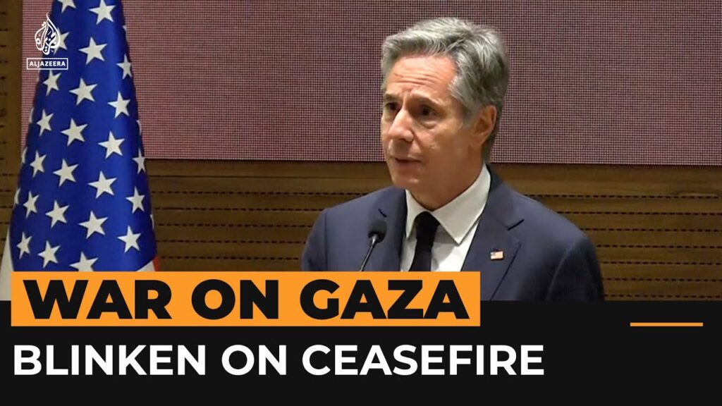 Blinken expects Gaza ceasefire negotiators to meet ‘in coming days’ | AJ #shorts