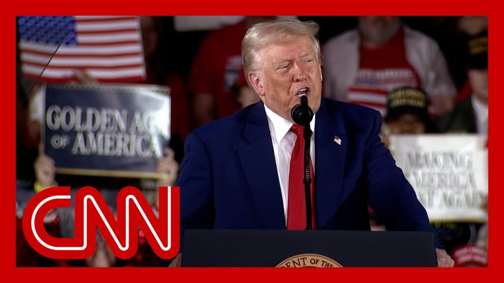 Trump speaks in Michigan as he marks 100 days of his second term