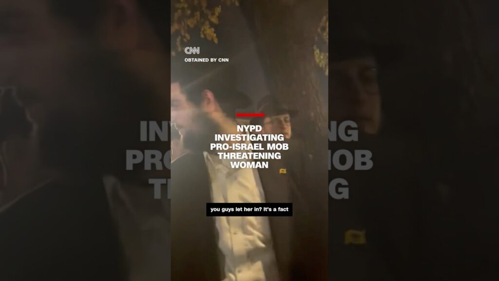 NYPD investigating pro-Israel mob threatening woman