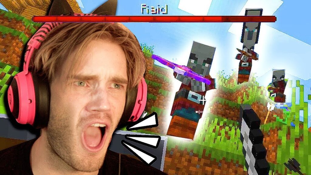 I got RAIDED in Minecraft!!! – Part 8