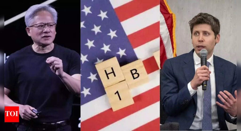 H-1B visa fee hike sparks reactions from Nvidia’s Jensen Huang and OpenAI’s Sam Altman: “Immigration is the foundation of the American Dream…” | World News