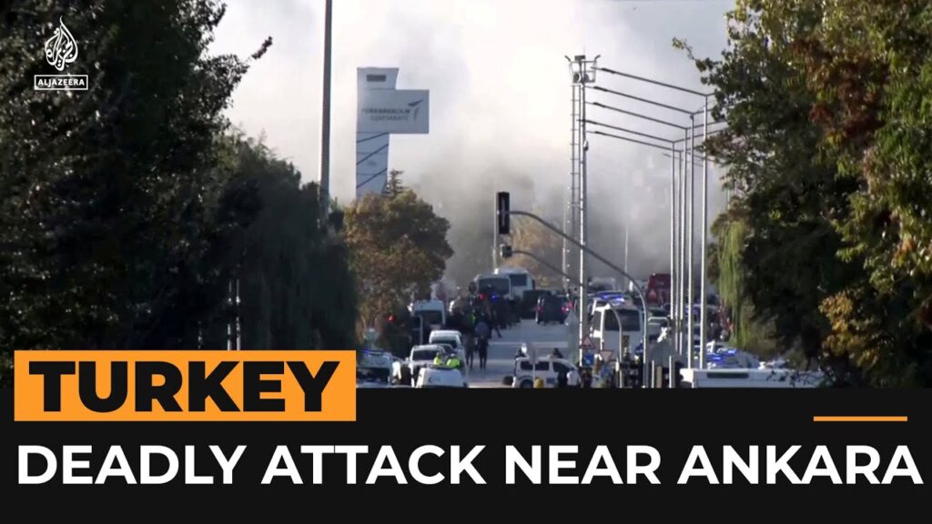 Deadly attack on aerospace firm near Turkey’s Ankara | AJ #shorts