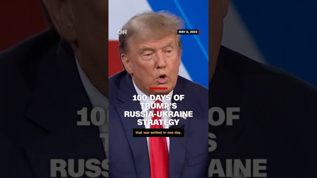 100 days of Trump’s Russia-Ukraine strategy