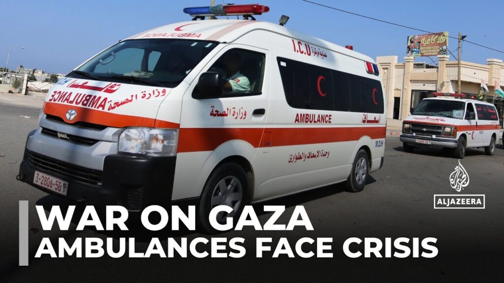 Gaza healthcare crisis: Shortage of ambulances risks patients’ lives