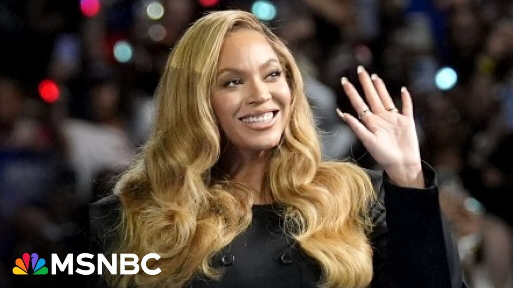 ‘I’m here as a mother’: Beyoncé endorses Kamala Harris in emotional Texas rally speech