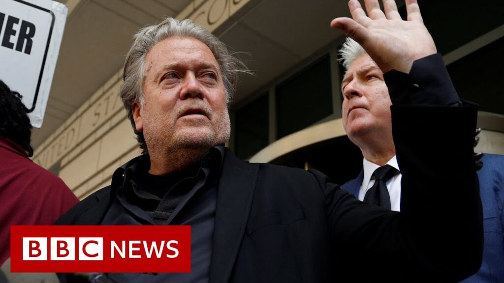 Donald Trump’s former adviser Steve Bannon guilty of contempt of Congress – BBC News