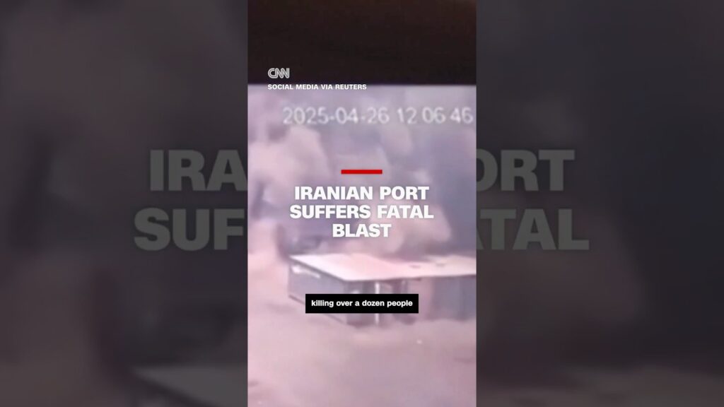 Iranian port suffers fatal blast