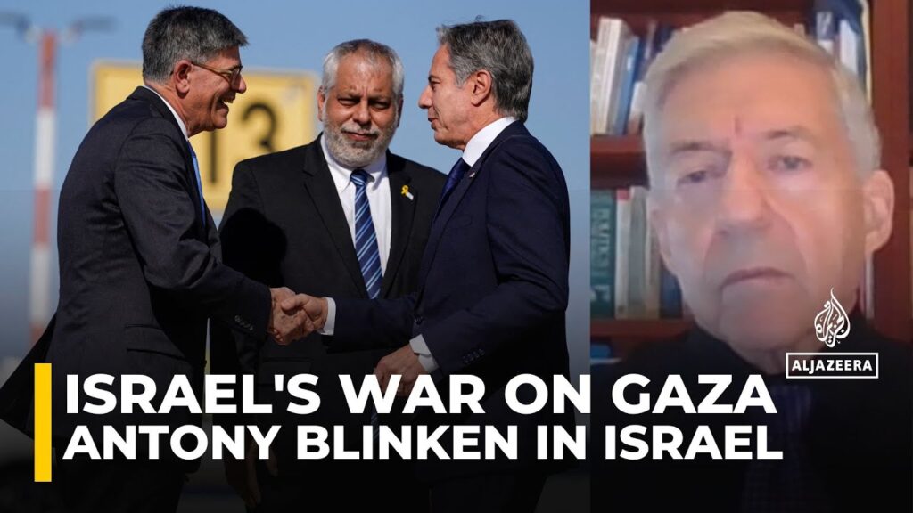US Secretary of State Antony Blinken lands in Israel for new Gaza ceasefire push