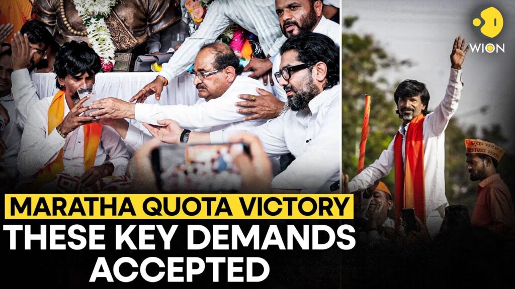 Maratha Quota Protest: Jarange Patil Ends Stir | Assures Kunbi Status To Eligible Marathas | WION
