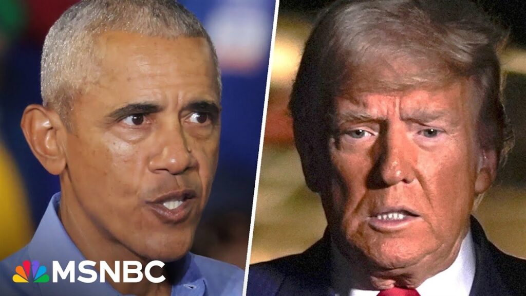 Barack Obama shreds Donald Trump for trying to take credit for Obama-era accomplishments