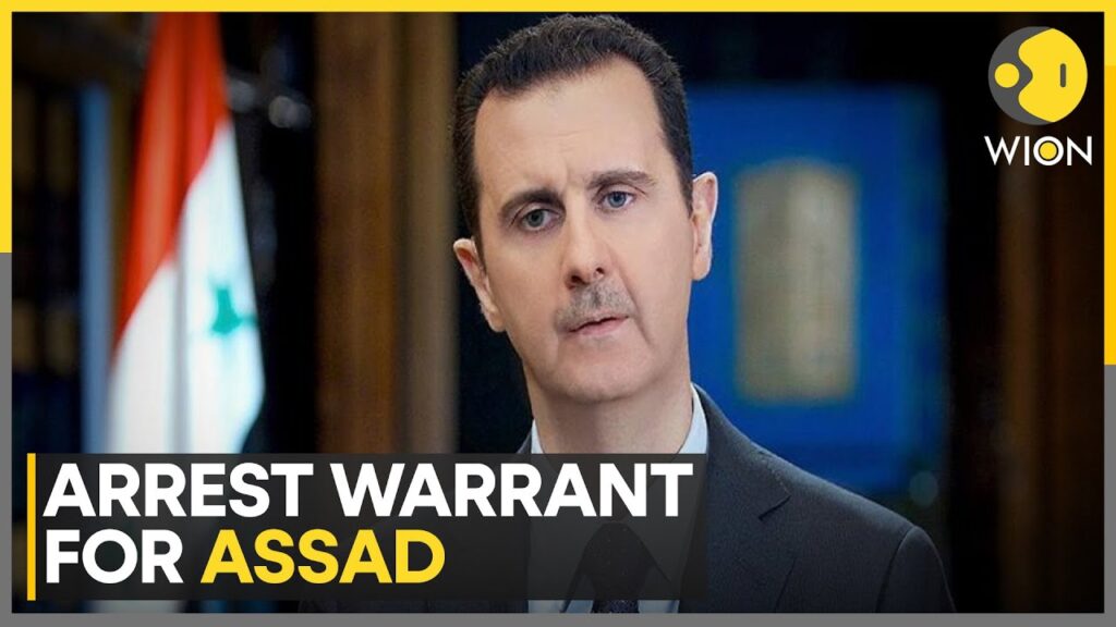 France Issues Arrest Warrant Against Assad, Charged With War Crimes | WION