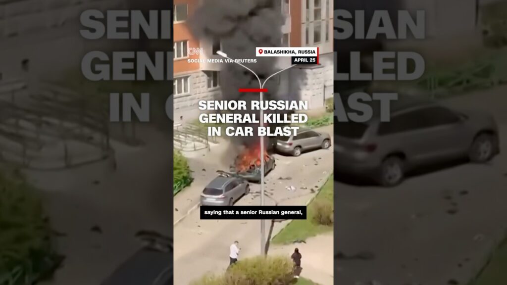 Senior Russian general killed in car blast